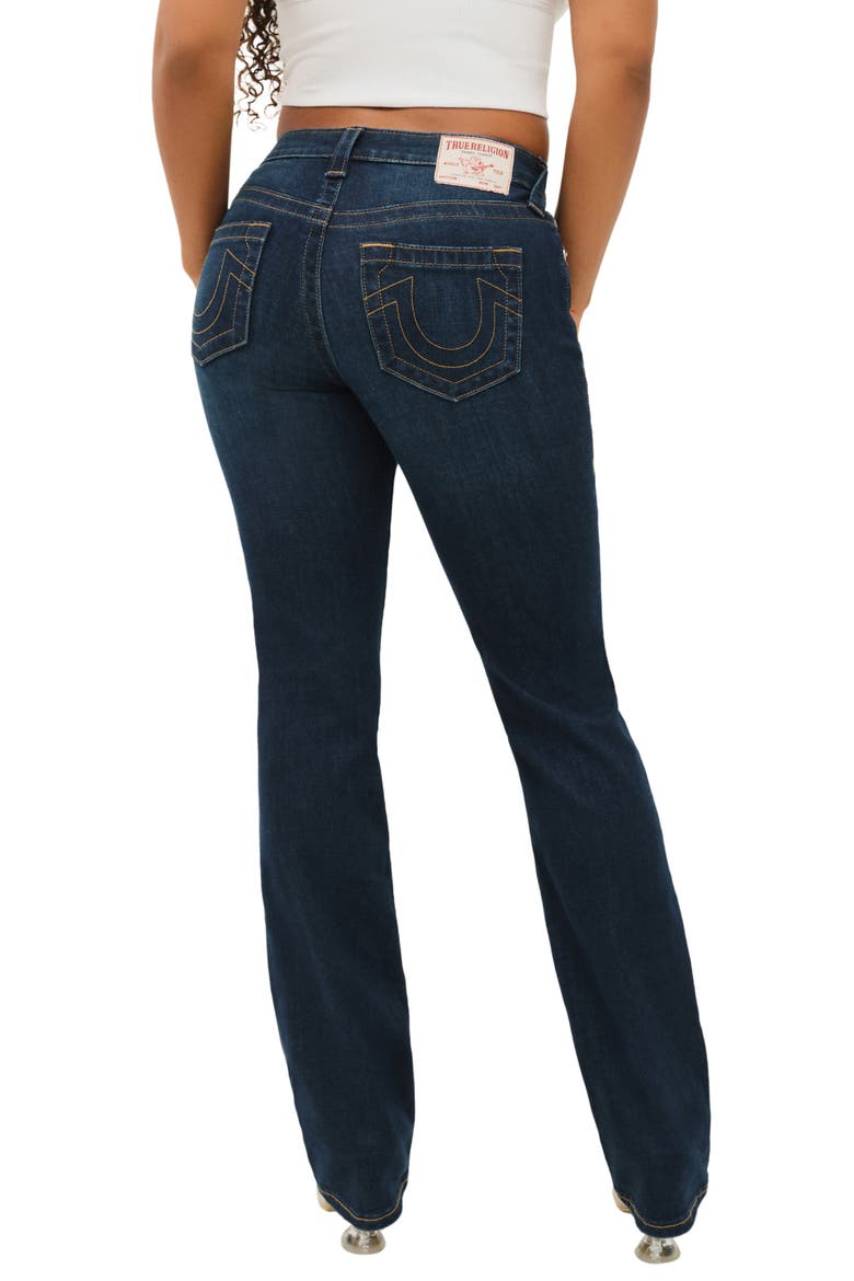Billie Mid Rise Straight Leg Jeans, Alternate, color, INDIGO UPGRADE