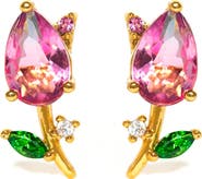 Girls Crew Blossoming Tulip Stud Earrings