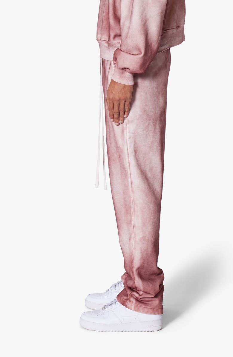 mnml Optic Graded Sweatpants, Alternate, color, Red