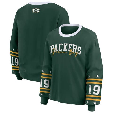 Women's WEAR by Erin Andrews  Green Green Bay Packers Sport Long-Sleeve T-Shirt
