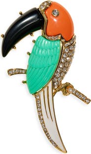Kenneth Jay Lane Toucan Pin