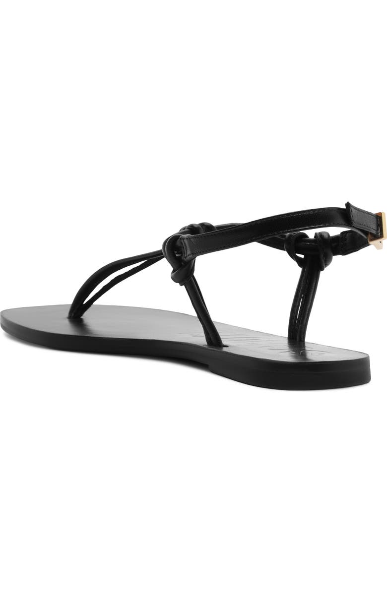 Schutz Nina Ankle Strap Sandal, Alternate, color, Black