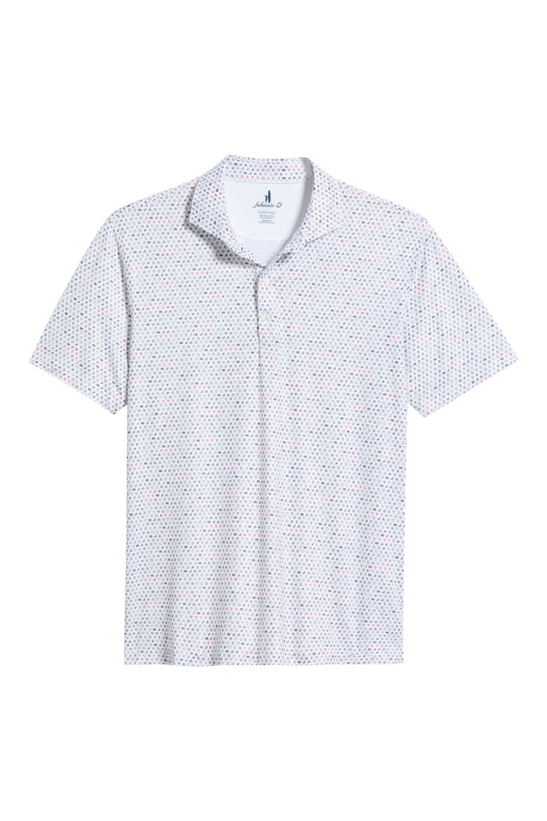 Lucky 7's Featherweight Performance Polo, Alternate, color, WHITE