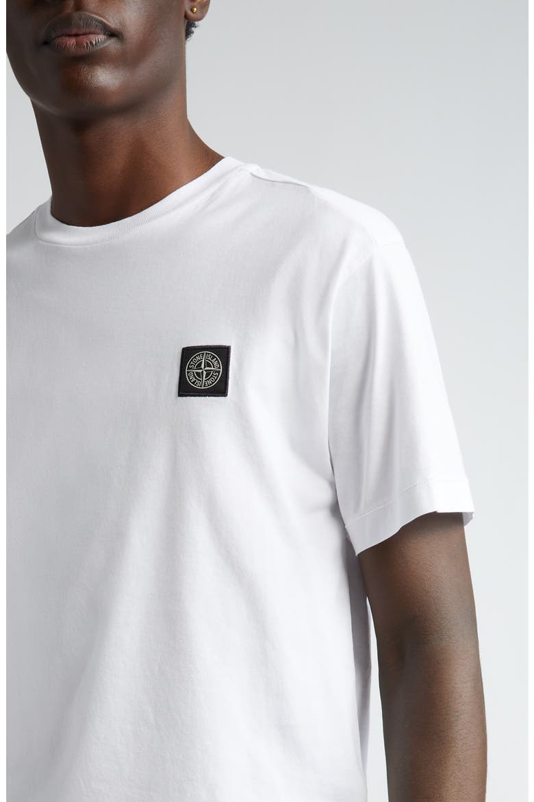 Garment Dyed Cotton Jersey T-Shirt, Alternate, color, WHITE