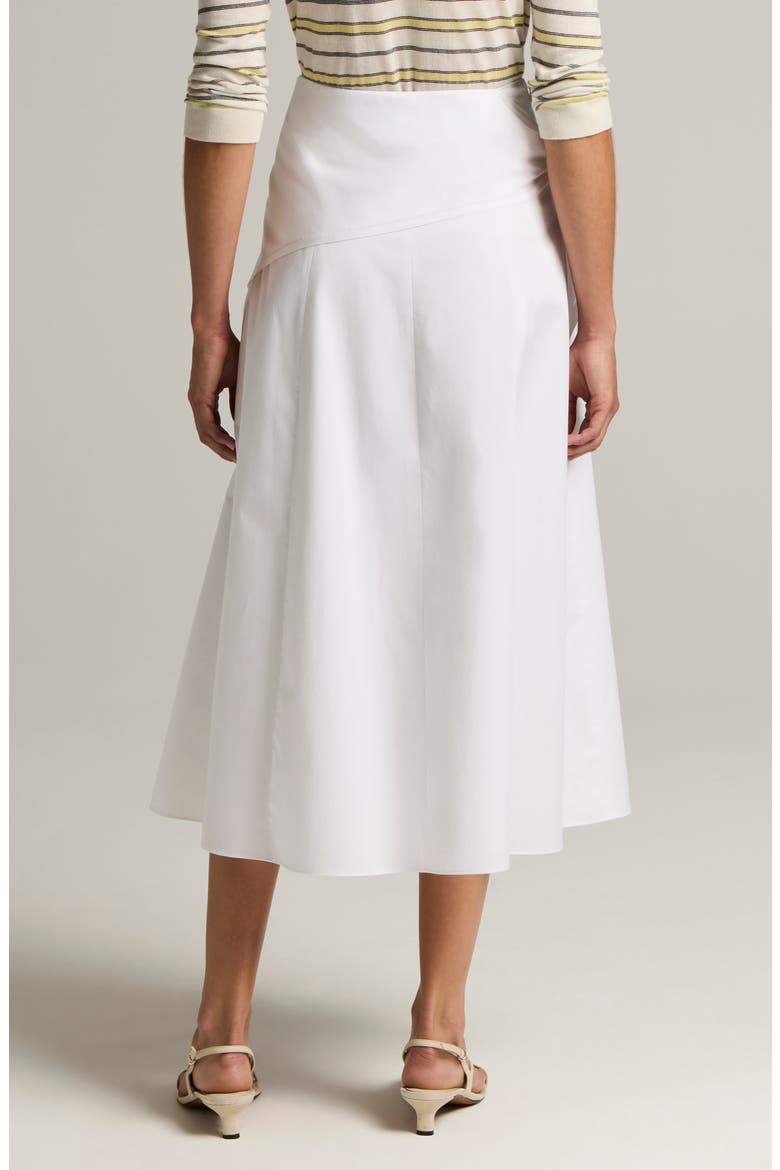 Scarf Tie Maxi Skirt, Alternate, color, OPTIC WHITE