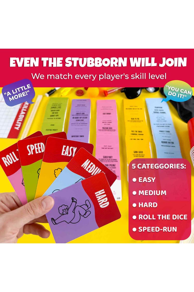 Party Games for Adults and Family, Alternate, color, Board Game Skillability