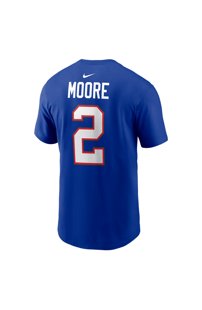 Nike Men's Nike D.J. Moore Royal Buffalo Bills Name & Number T-Shirt, Alternate, color, Royal