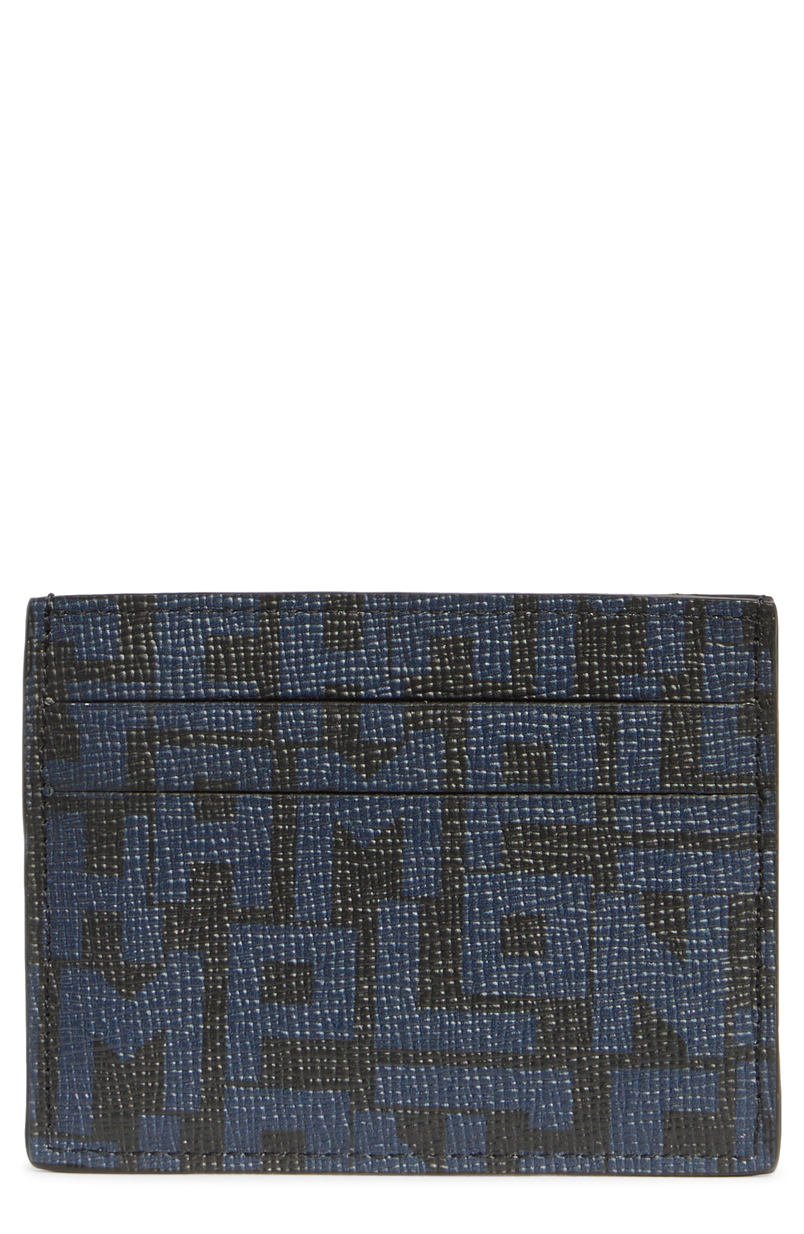 Longchamp Logo Print Cardholder