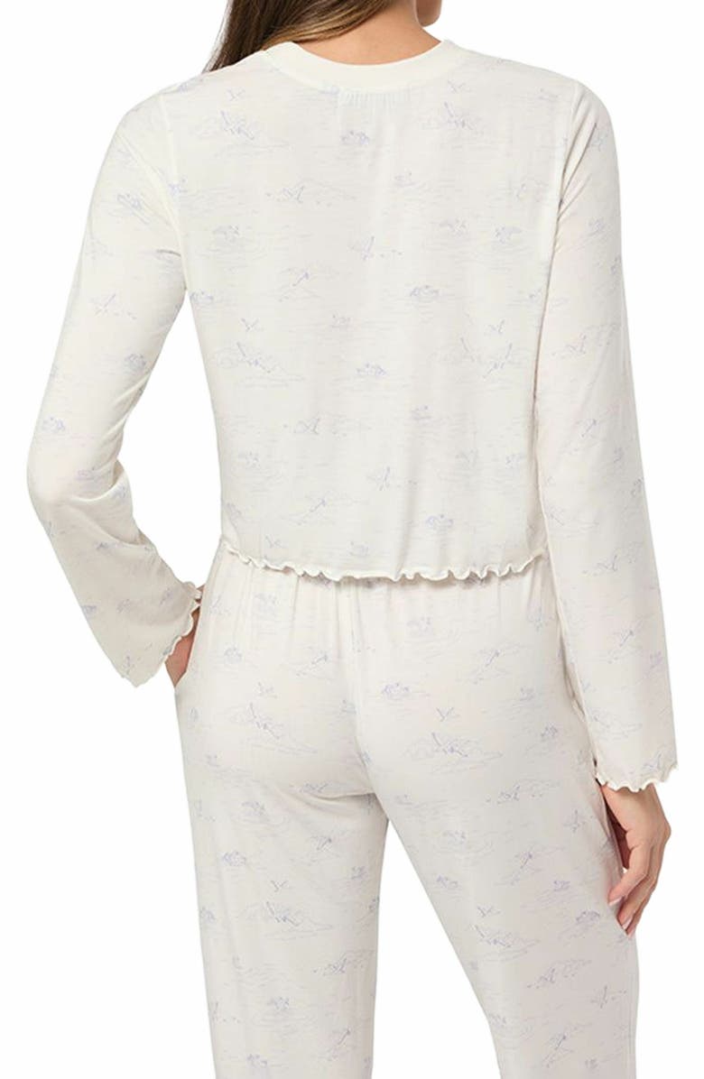 WeWoreWhat Boxy Crewneck Top, Alternate, color, Ivory