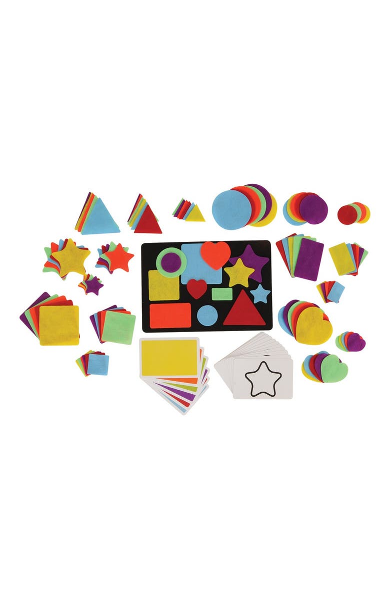 Roylco Felt Fun Shapes 
Colors, Main, color, Multicolored