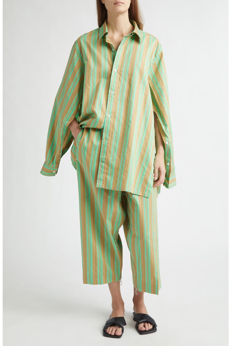 Apron Stripe Pants, Alternate, color, SAFARI STRIPE