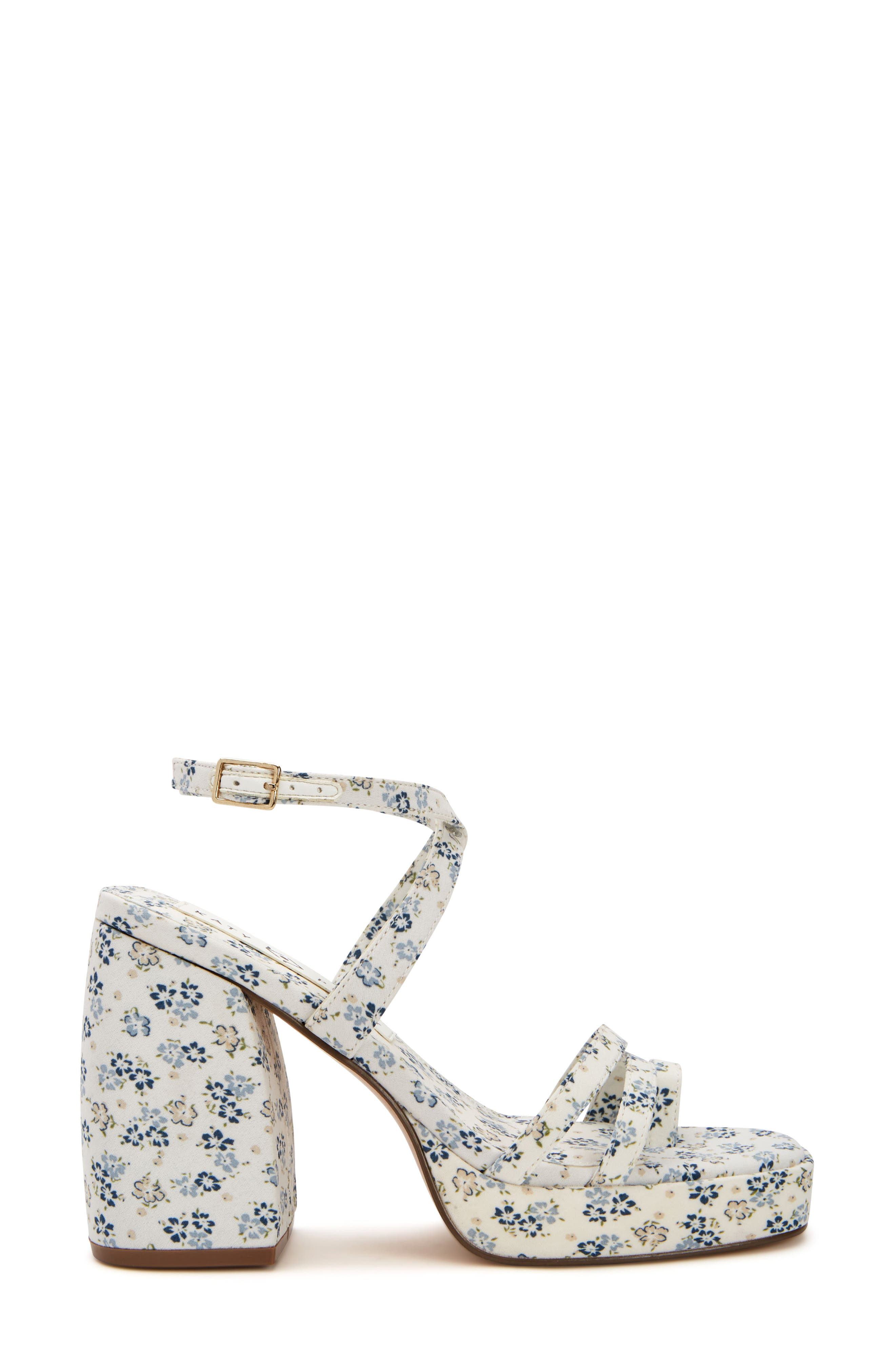 The Meadow Platform Sandal, Alternate, color, NAVY MULTI