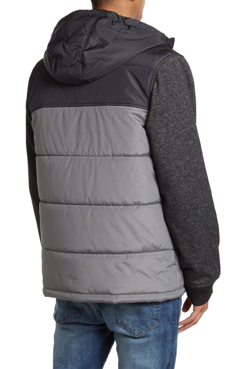 MATIX Quilted AOP Twill Colorblock Jacket, Alternate, color, 