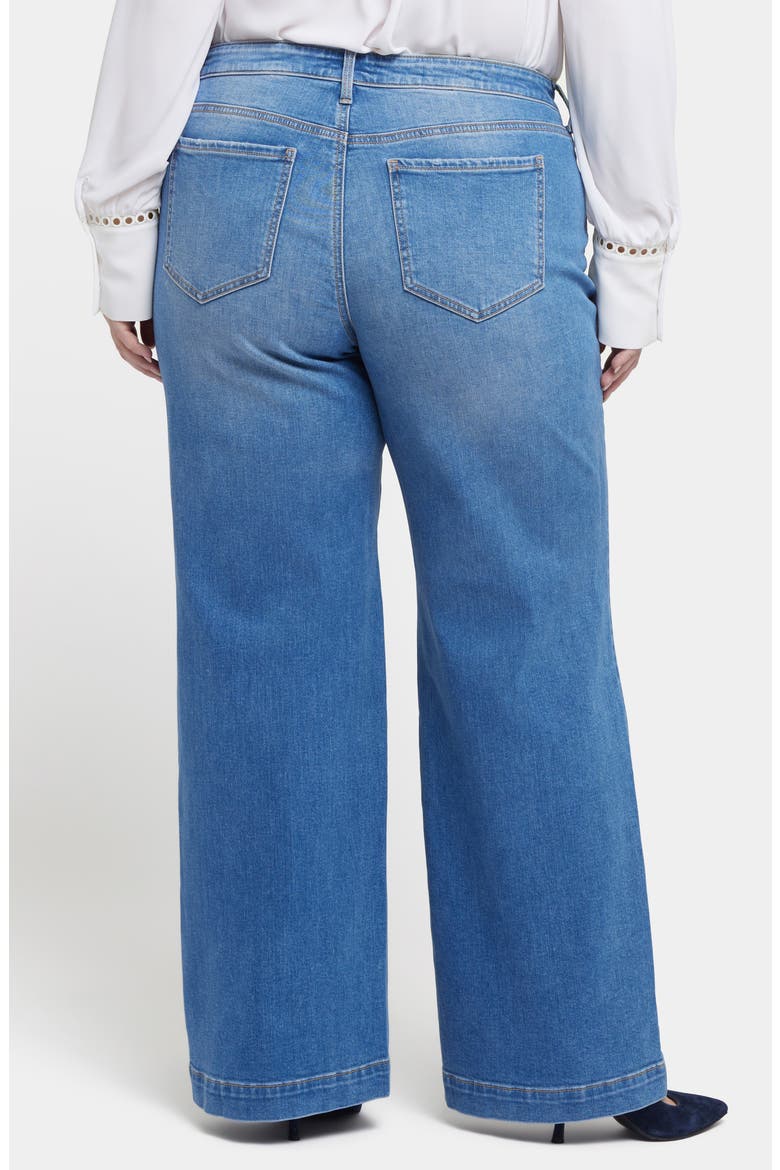 Teresa Wide Leg Jeans, Alternate, color, WATER CANYON