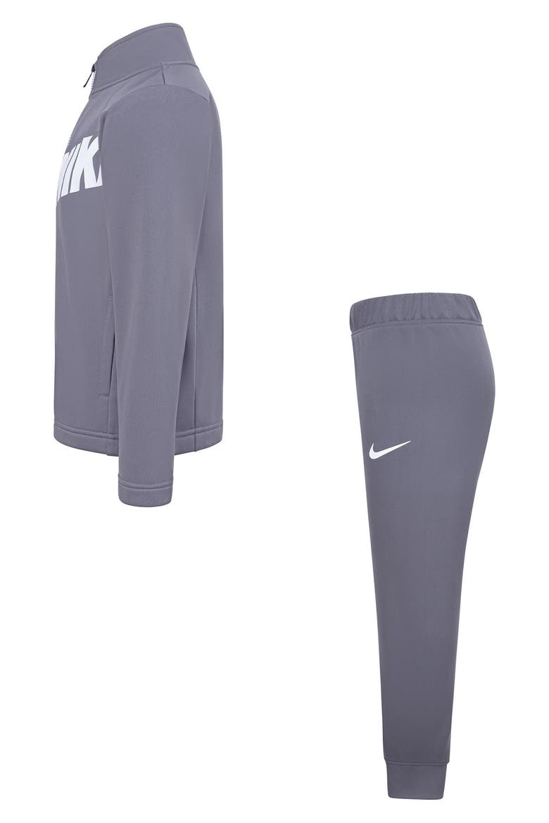 Kids' Core Full Zip Sweatshirt & Leggings Set, Alternate, color, GUN SMOKE