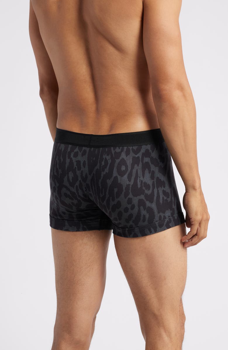 TOM FORD Cheetah Print Stretch Cotton Jersey Boxer Briefs, Alternate, color, 