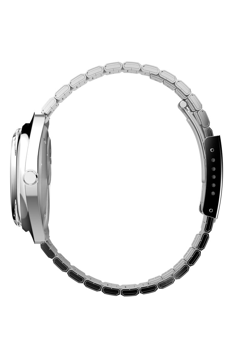Timex<sup>®</sup> Q Timex Enigma Reissue Bracelet Watch, 37mm, Alternate, color, Silver