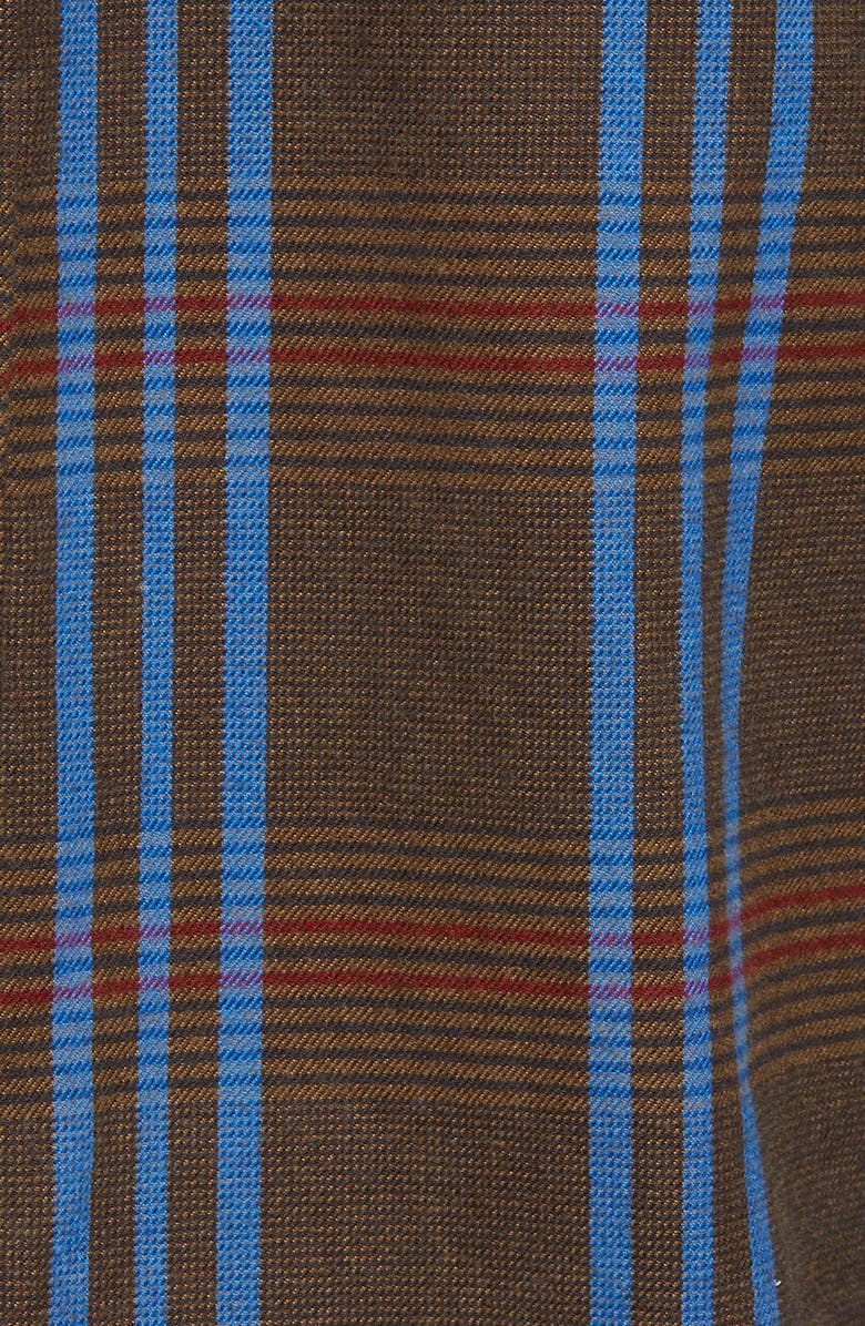 Vans Kramer Plaid Flannel Men's Button-Down Shirt, Alternate, color, 