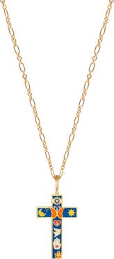 Karma and Luck Infinite Trust Cross Charm Necklace
