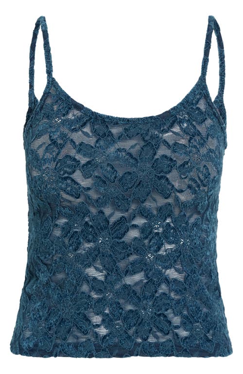 Lioness Carrie Floral Lace Camisole In Animal Print