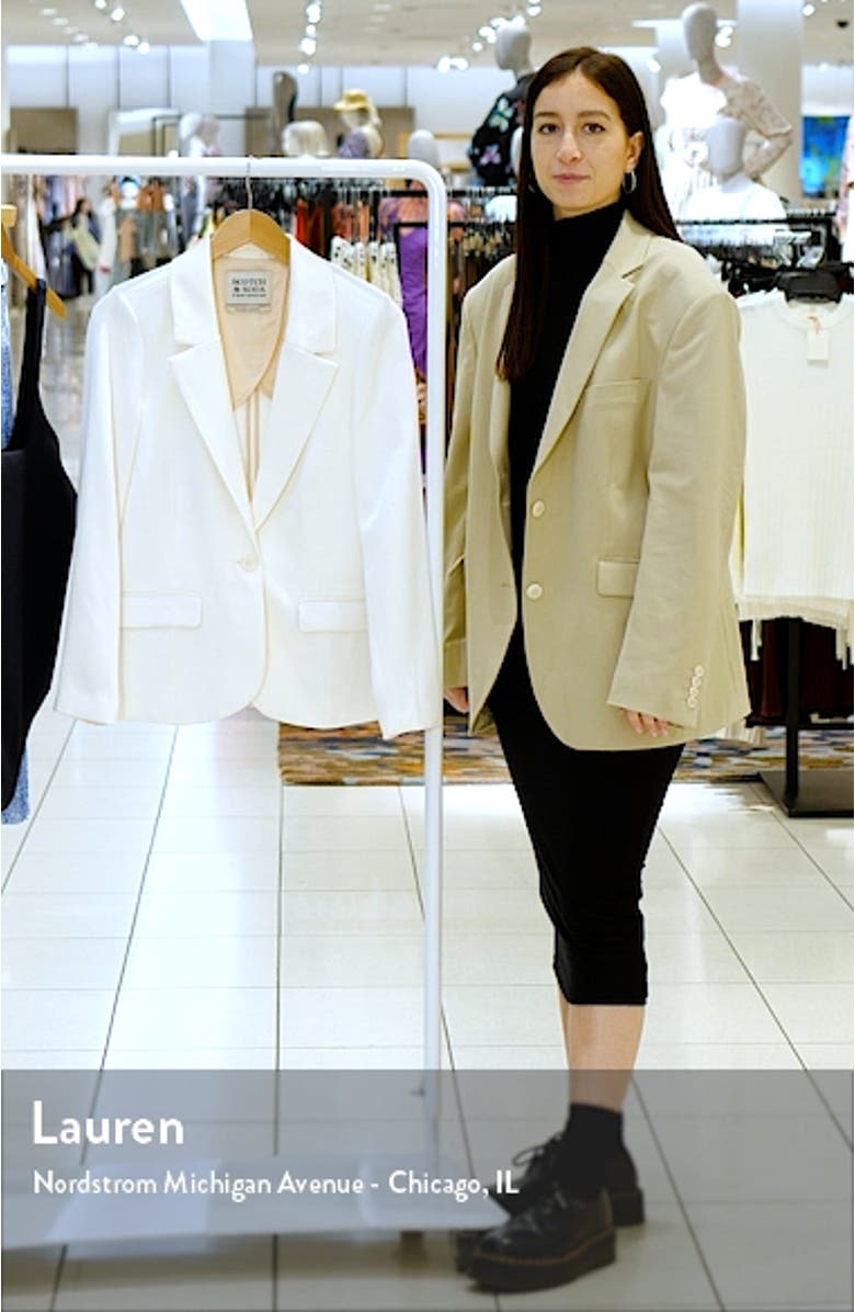 Summer Edition Tailored Blazer, sales video thumbnail