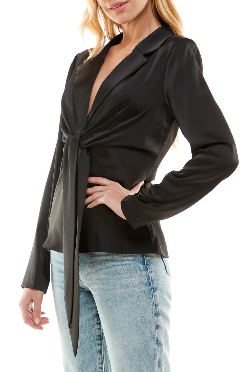 WAYF Merci Tie Waist Top, Alternate, color,