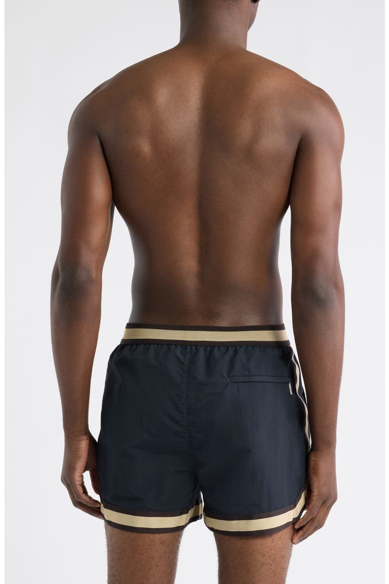 Baller Nylon Shorts, Alternate, color, BLACK-01