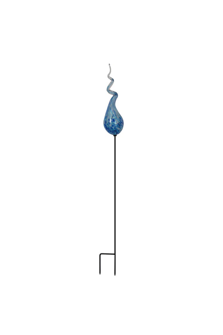 Colorful Glass Stake, Main, color, Blue
