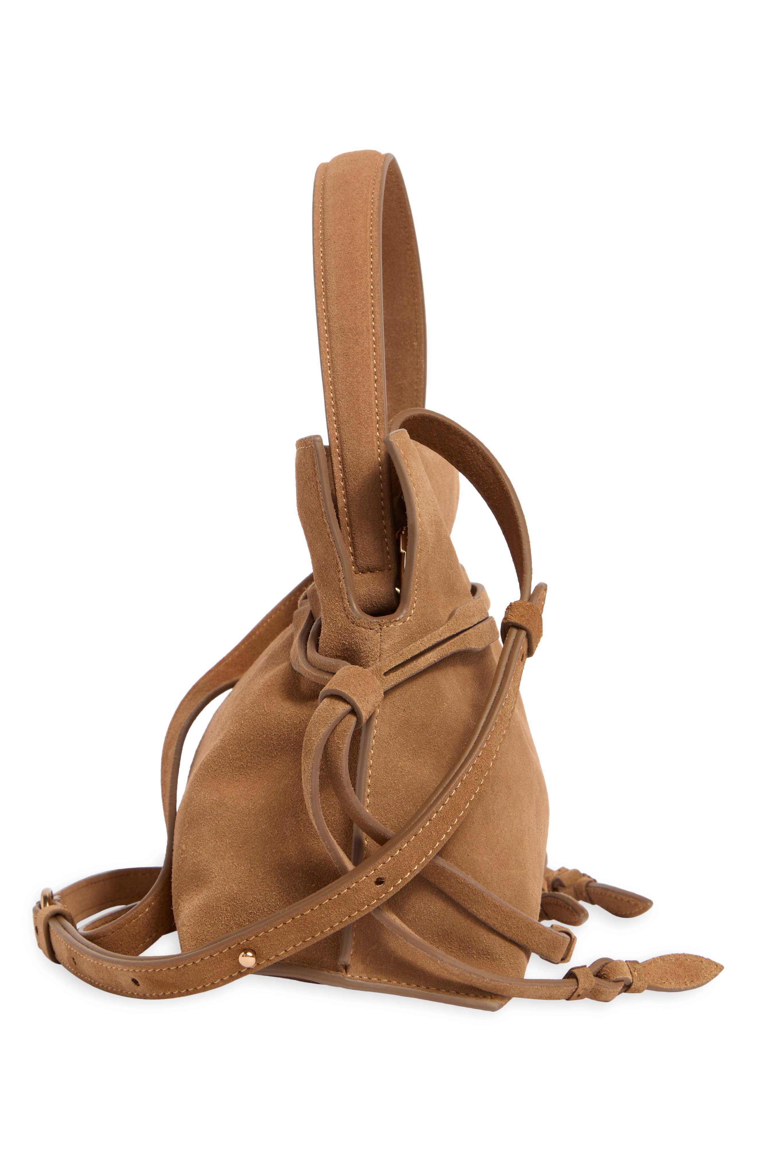 Poppy Small Drawstring Tote Bag, Alternate, color, TAN