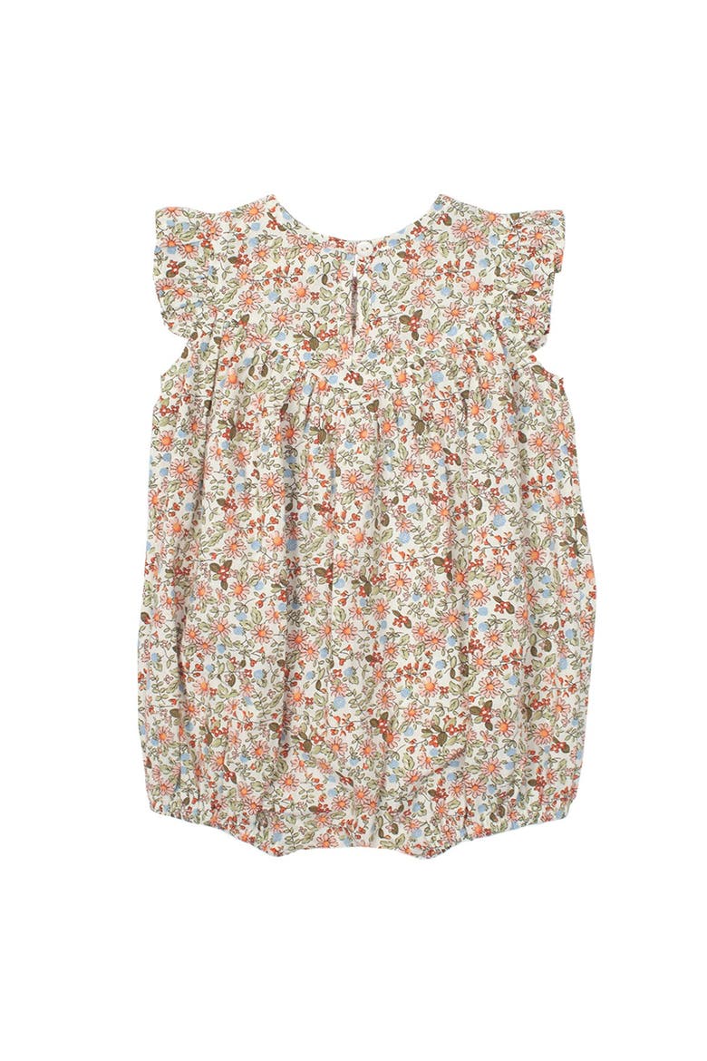 Sunset Fields Baby Romper, Alternate, color, Brown