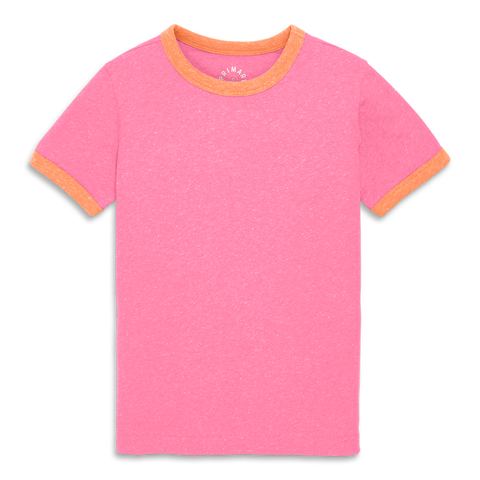 Crew Kids Heathered Romper - Pink