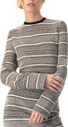 IVONNE Long Sleeve Knit Crop Top