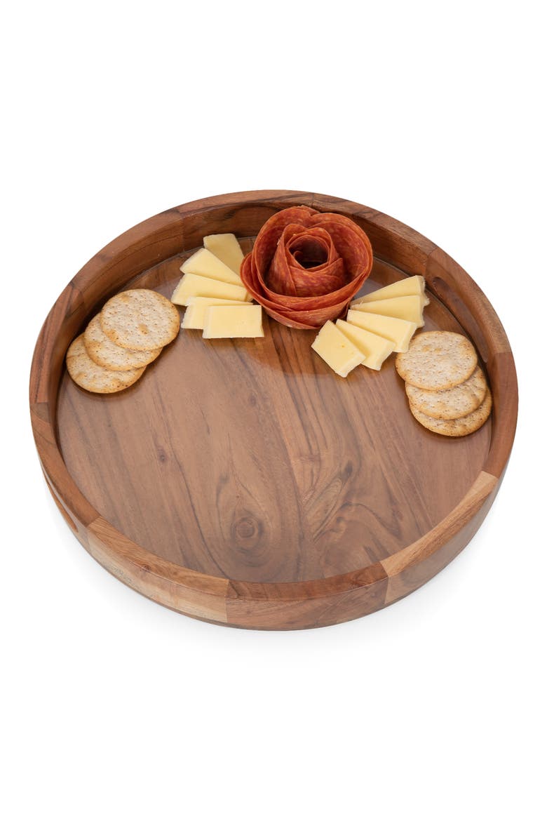Barista Serving Tray, Alternate, color, BROWN
