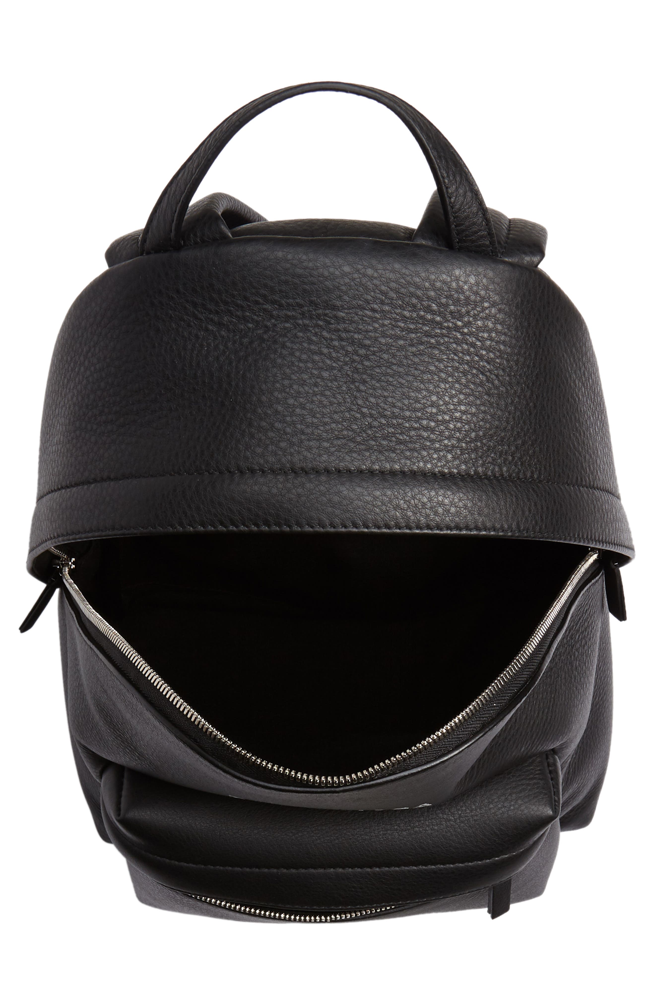 Balenciaga Everyday Calfskin Leather Backpack, Alternate, color, 