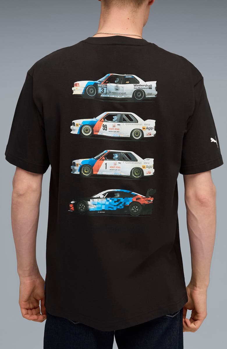 PUMA BMW M Motorsport Car Graphic T-Shirt, Alternate, color, Puma Black