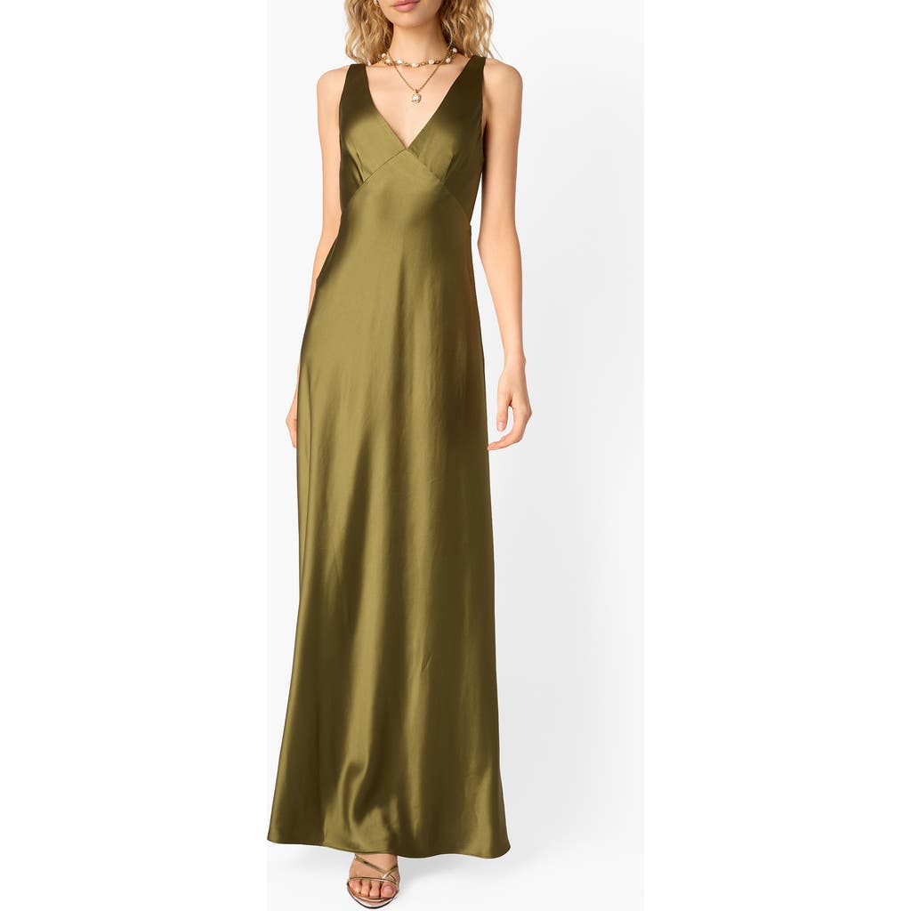 Cami Nyc Sinclaire Maxi Sundress In Green