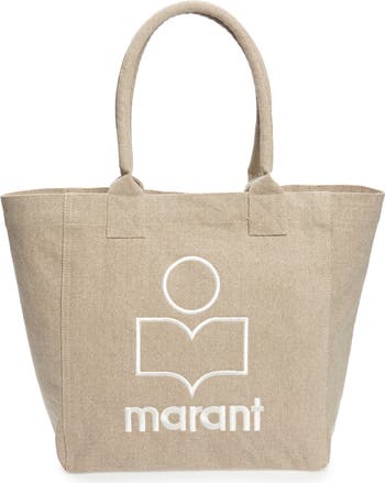 Isabel Marant Small Yenky Embroidered Logo Tote | Nordstrom
