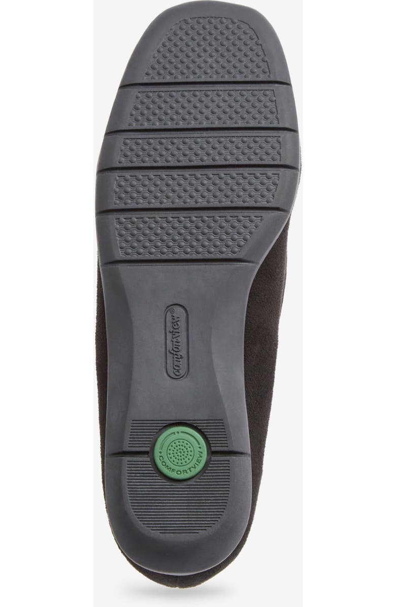 Comfortview The Thayer Slip On Flat, Alternate, color, Black