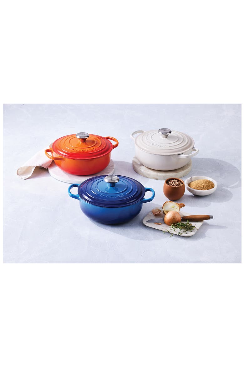 Signature 3.5-Quart Sauteuse Oven, Alternate, color, MERINGUE