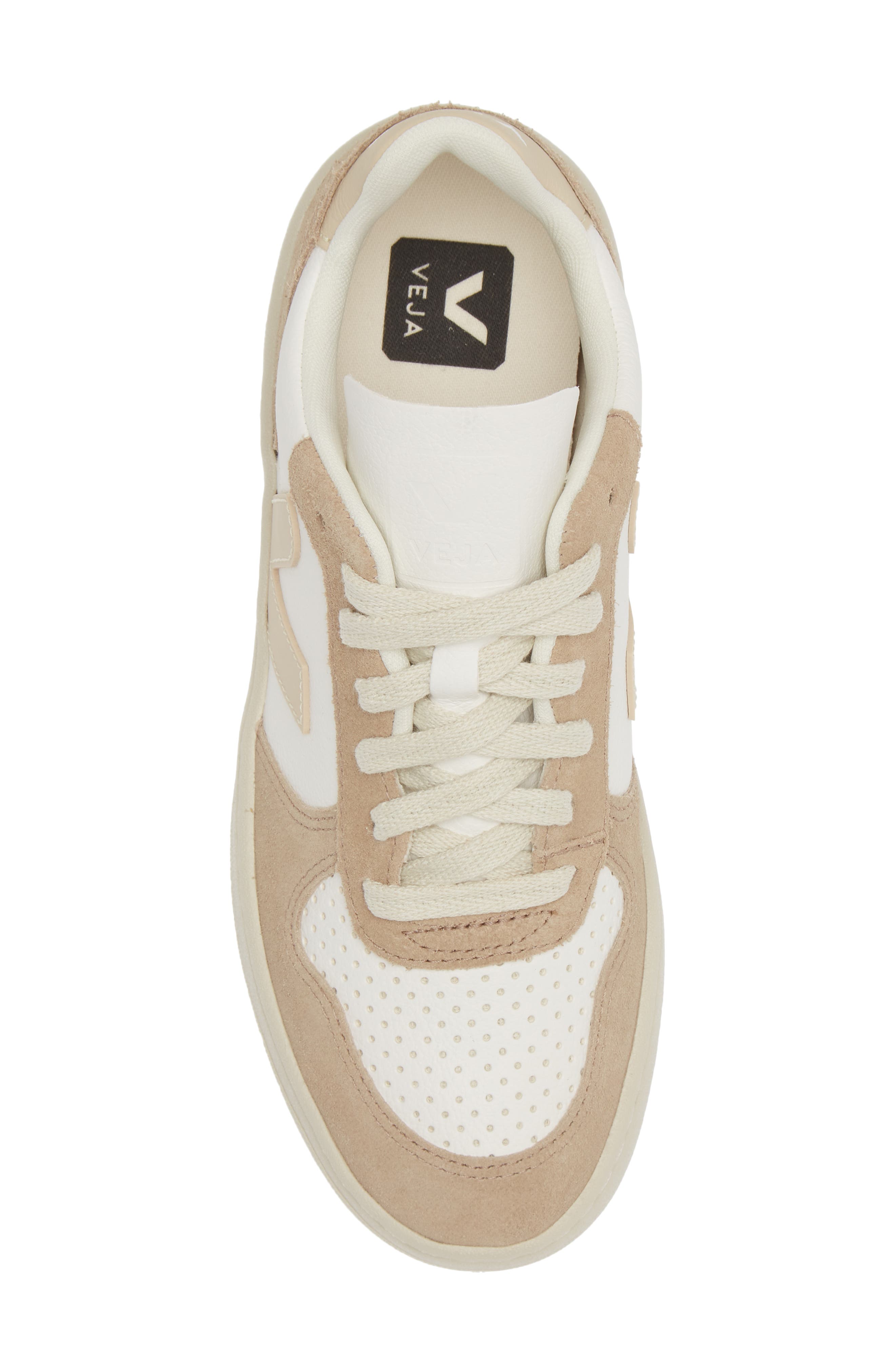 Veja V-10 Sneaker, Alternate, color, Extra-White Sable Sahara