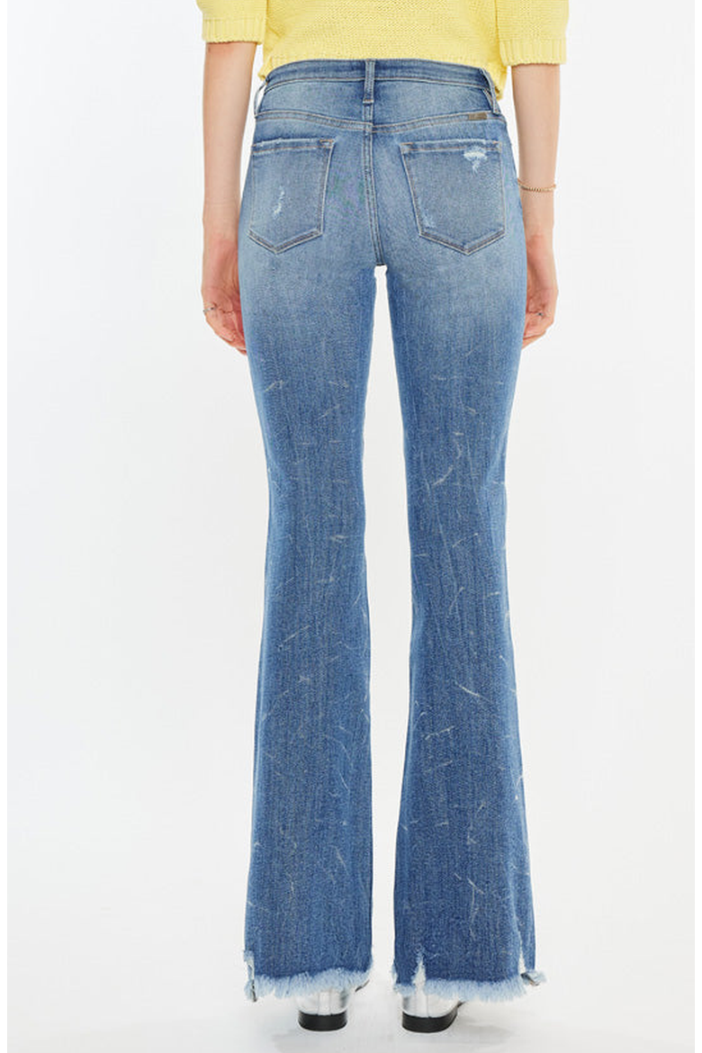 Jennie Medium Rise Wide Leg Jeans, Alternate, color, Medium Wash