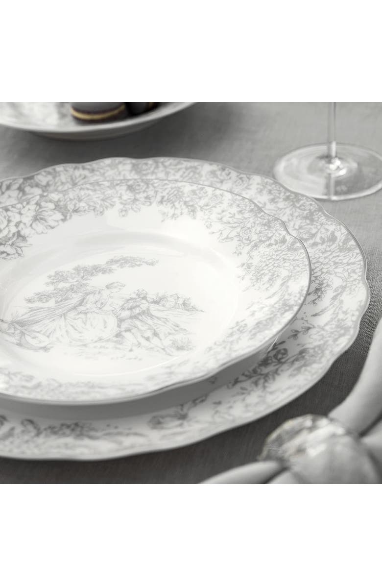 Togas Martinelli Sentiment Plate, Main, color, White