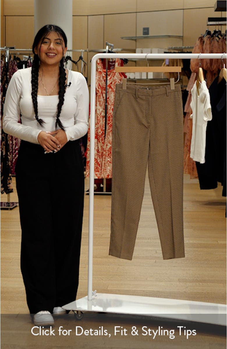 Flat Front Skinny Pants, sales video thumbnail
