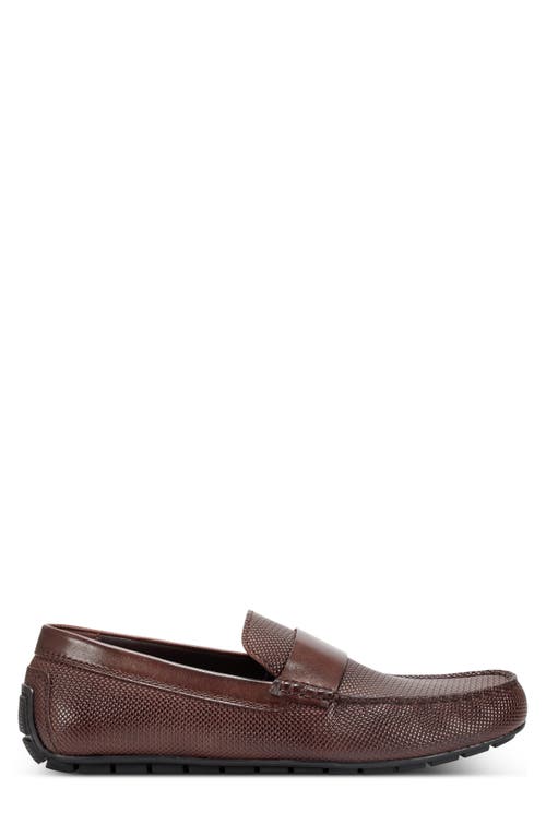 Rockport Tayo Embossed Loafer In Dark Brown