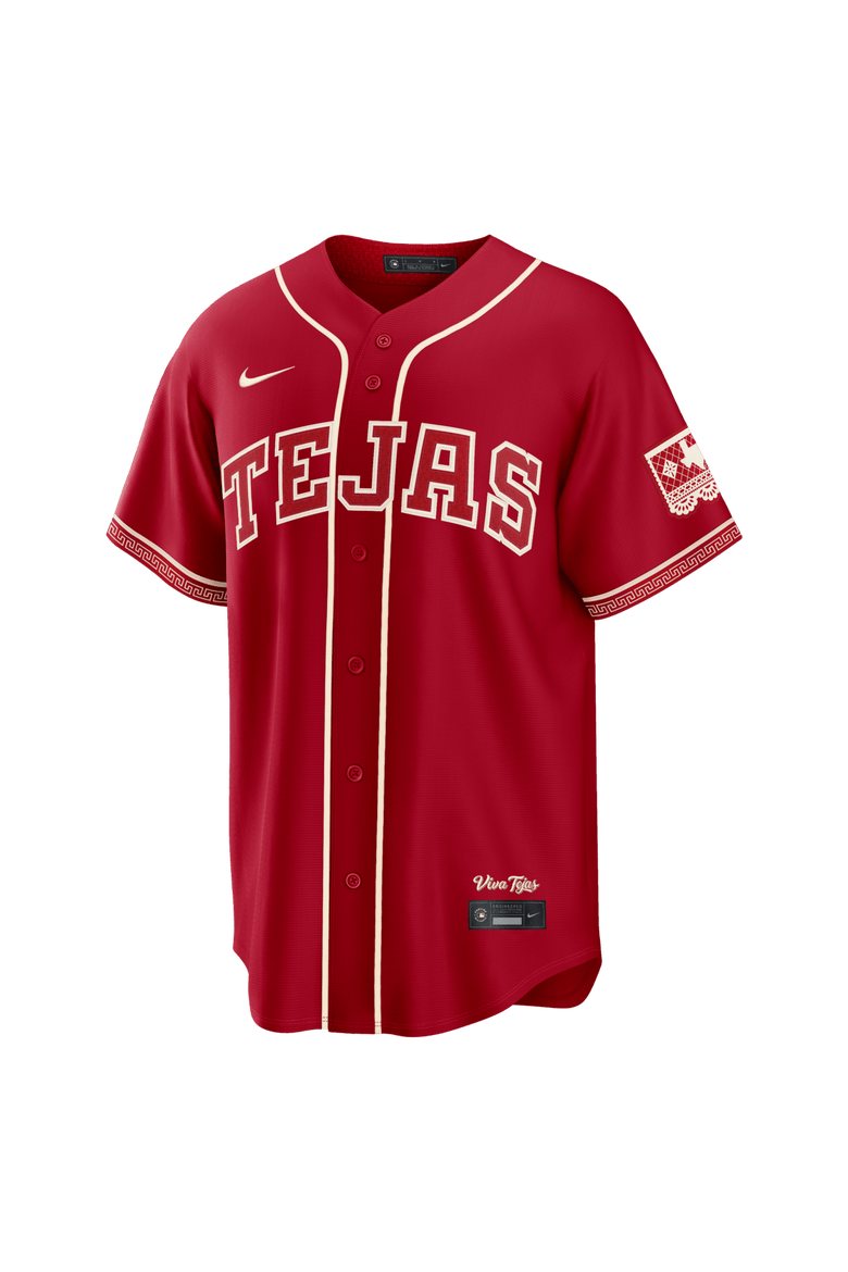 Men's Nike  Red Texas Rangers 2026 City Connect Stadium Jersey, Alternate, color, Red