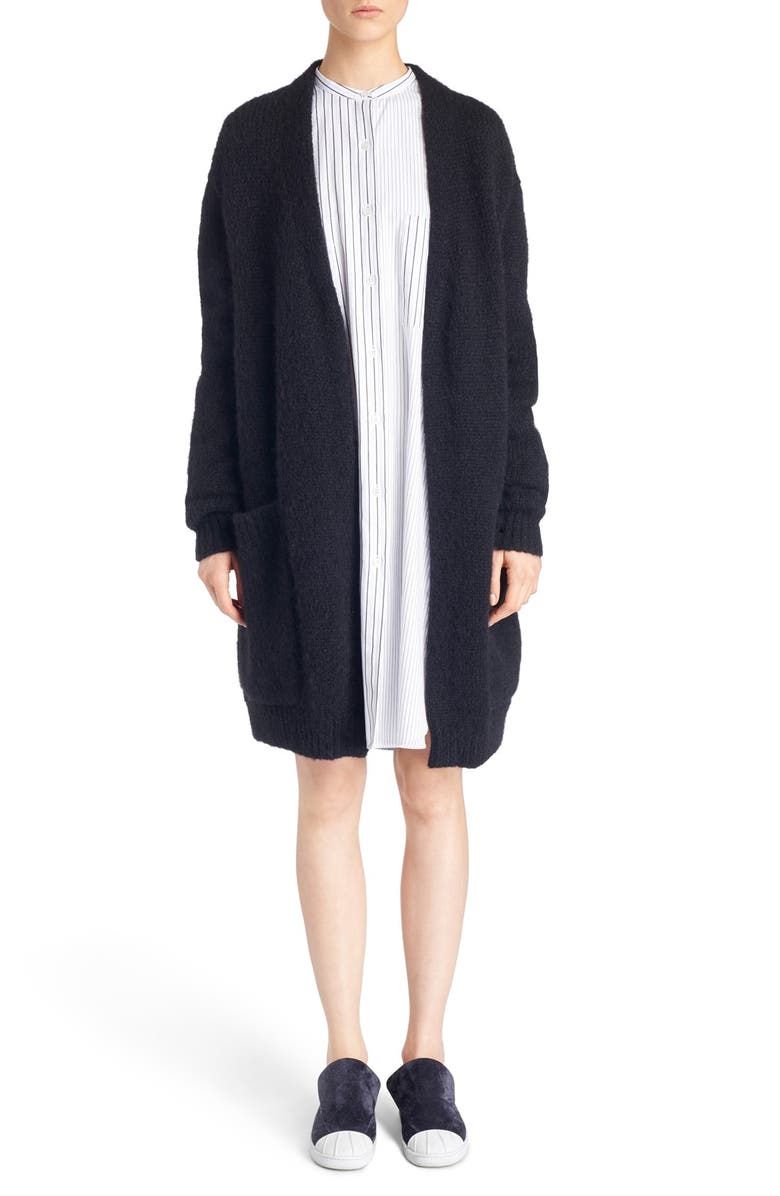 Acne Studios Oversize Wool Blend Cardigan, Main, color,