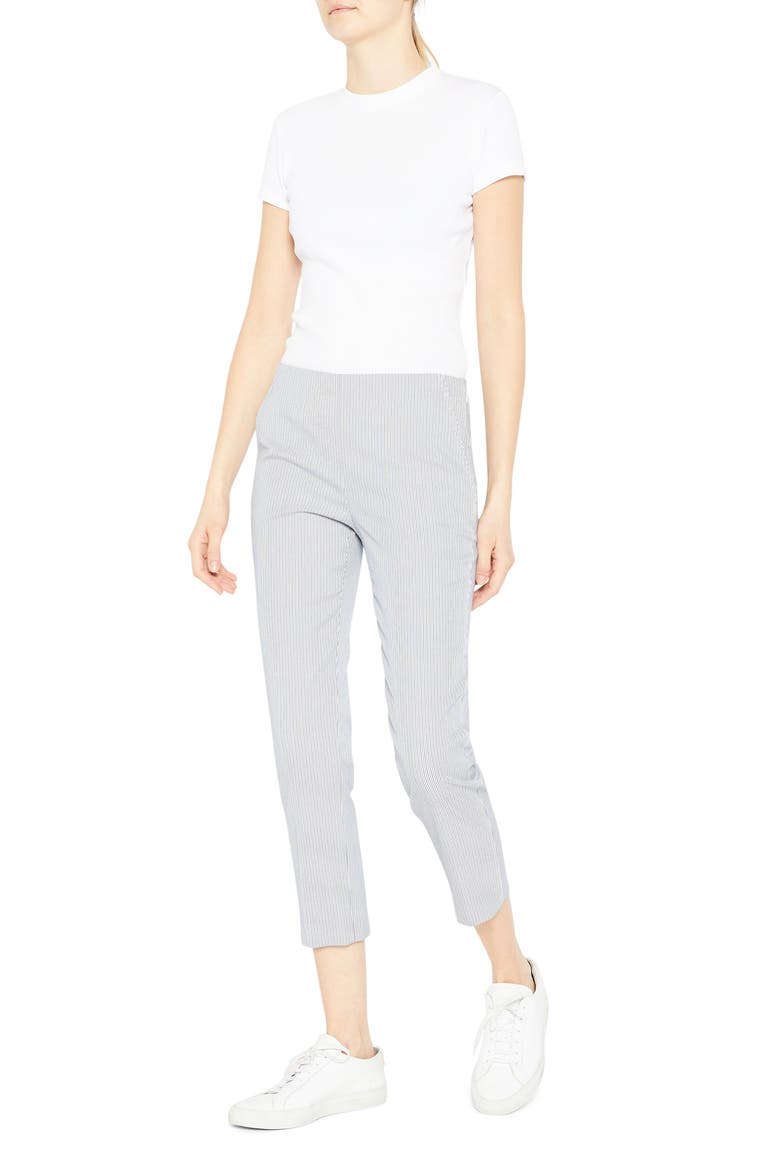 Treeca Stripe Crop Pants, Alternate, color, MULTI