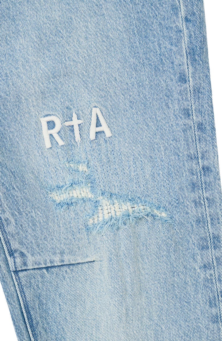 RtA Clayton Rip & Repair Skinny Jeans, Alternate, color,