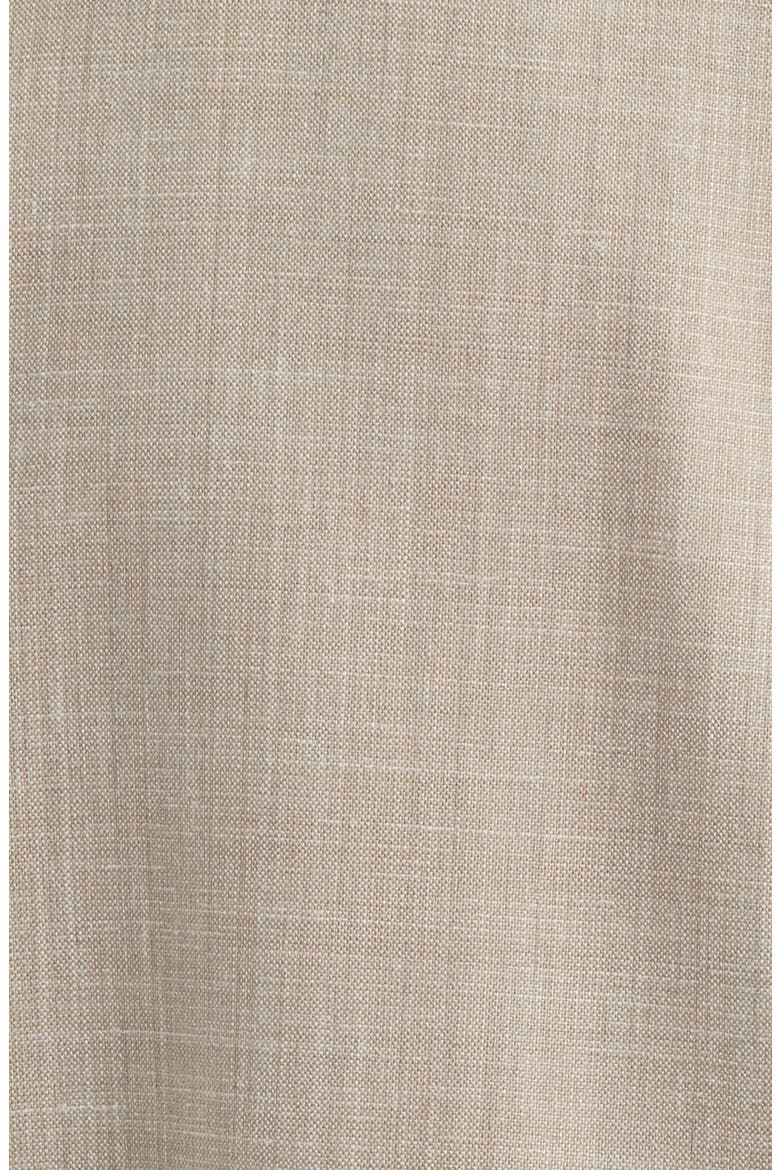 Icon Relaxed Fit Tan Slub Wool & Linen Blend Suit, Alternate, color, TAN