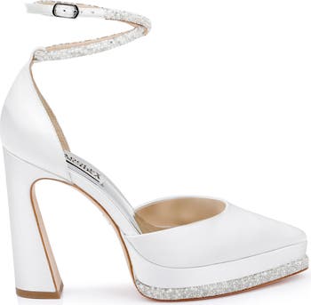 Eliana Ankle Strap Platform Pointed Toe Pump